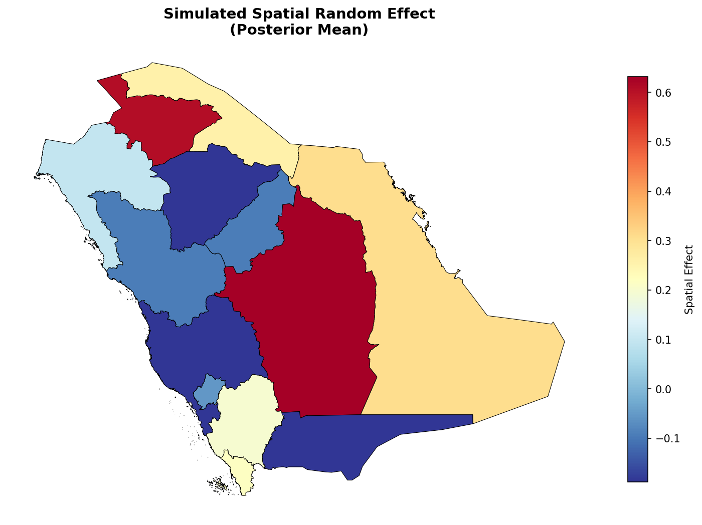 Basic choropleth map